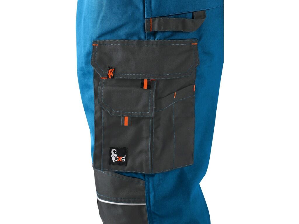 Zahradníky CXS SIRIUS TRISTAN, pánské, modro-šedé, vel. 54